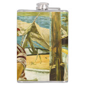 Flasques Argenteuil Edouard Manet (Dos)