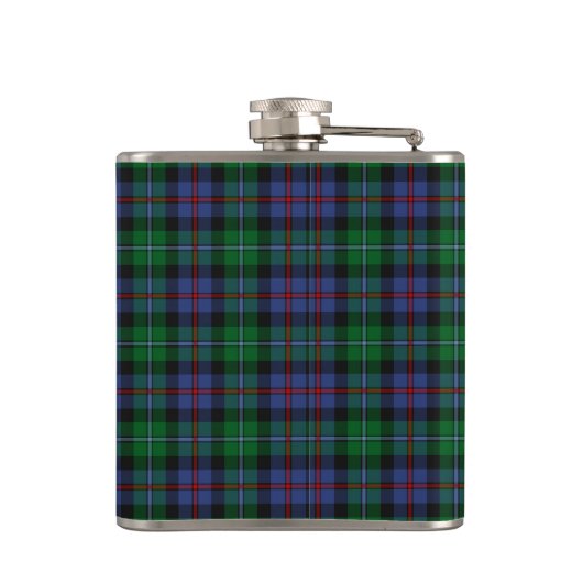 Flasques Argyll District Tartan Hip Flask (Dos)