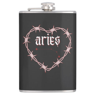 Flasques Aries Constellation Gothique Dark Celestial Edgy