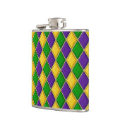 Flasques Arlequin Mardi Gras (Gauche)