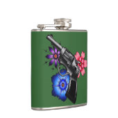 Flasques arme à feu avec des fleurs (Droite)