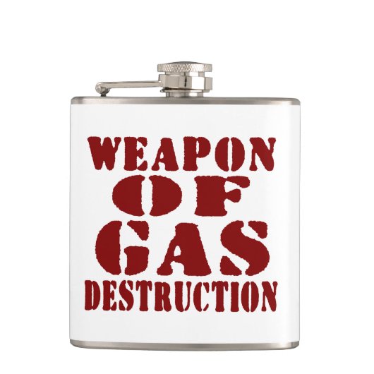 Flasques Arme De Destruction Du Gaz (Devant)