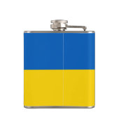 Flasques Armoiries de la ville de Kiev, drapeau ukrainien  (Dos)