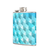 Flasques Arrière - plan abstrait fait en motif de mosaïque (Gauche)