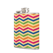 Flasques Arrière - plan avec des rayures dans rétro (Gauche)