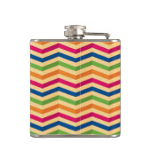 Flasques Arrière - plan avec des rayures dans rétro (Dos)