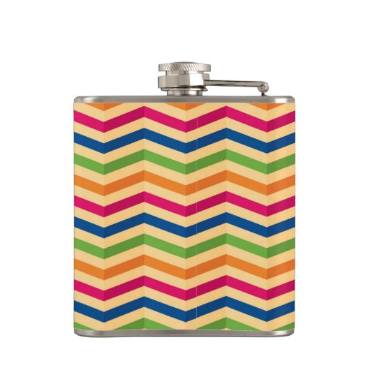 Flasques Arrière - plan avec des rayures dans rétro (Dos)