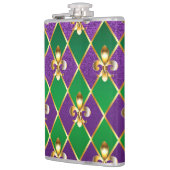 Flasques Arrière - plan de bijoux Mardi Gras (Gauche)