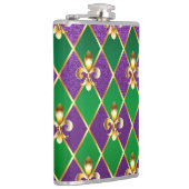 Flasques Arrière - plan de bijoux Mardi Gras (Droite)