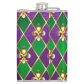 Flasques Arrière - plan de bijoux Mardi Gras (Dos)