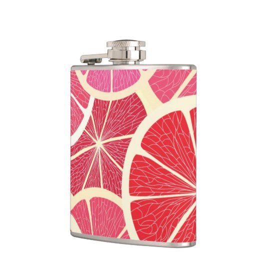 Flasques Arrière - plan de cru de pamplemousse (Gauche)