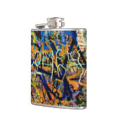 Flasques Arrière - plan de graffiti (Gauche)