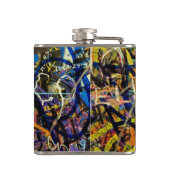 Flasques Arrière - plan de graffiti (Dos)