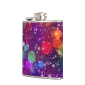 Flasques Arrière - plan de librairie multicolore Abstrait-2 (Gauche)