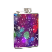 Flasques Arrière - plan de librairie multicolore Abstrait-2 (Droite)