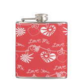 Flasques Arrière - plan de Saint Valentin (Devant)