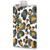 Flasques Arrière - plan de texture Poster de animal Leopard (Gauche)