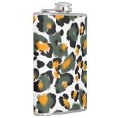 Flasques Arrière - plan de texture Poster de animal Leopard (Droite)