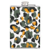 Flasques Arrière - plan de texture Poster de animal Leopard (Dos)