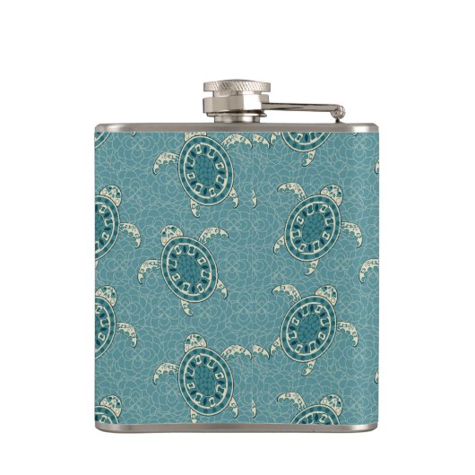 Flasques arrière - plan de tortues (Dos)