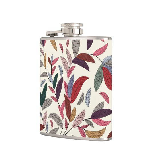 Flasques Arrière - plan floral 2 (Gauche)