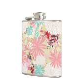 Flasques Arrière - plan floral 4 (Gauche)