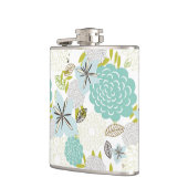 Flasques Arrière - plan floral 5 (Gauche)