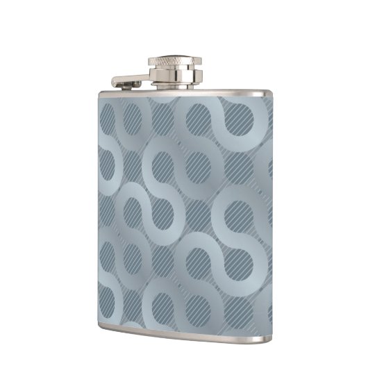 Flasques Arrière - plan gris abstrait d'écoulement (Gauche)