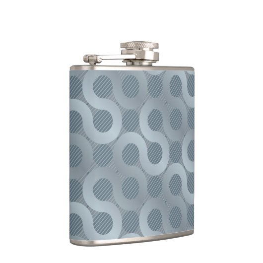 Flasques Arrière - plan gris abstrait d'écoulement (Droite)