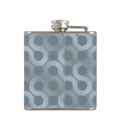 Flasques Arrière - plan gris abstrait d'écoulement (Dos)