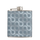 Flasques Arrière - plan gris abstrait d'écoulement (Devant)