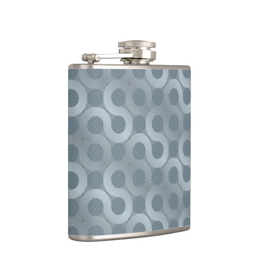 Flasques Arrière - plan gris abstrait d'écoulement (Droite)