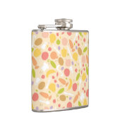 Flasques arrière - plan motif de cuisine végétarien (Droite)