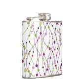 Flasques Arrière - plan multicolore de point (Droite)