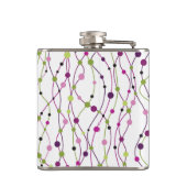 Flasques Arrière - plan multicolore de point (Dos)