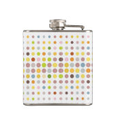 Flasques Arrière - plan multicolore de point (Dos)