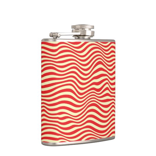 Flasques Arrière - plan rayé (Droite)