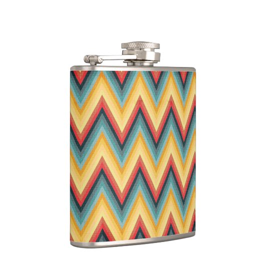 Flasques Arrière - plan rayé 2 de zigzag (Droite)