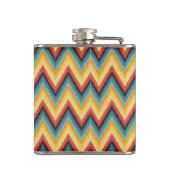 Flasques Arrière - plan rayé 2 de zigzag (Dos)