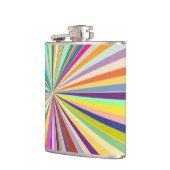 Flasques Arrière - plan rayé frais (Gauche)