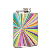 Flasques Arrière - plan rayé frais (Droite)