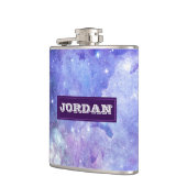 Flasques Arrière - plan rose et blanc violet (Gauche)