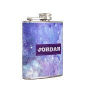 Flasques Arrière - plan rose et blanc violet (Droite)