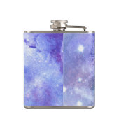 Flasques Arrière - plan rose et blanc violet (Dos)