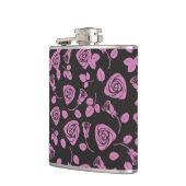 Flasques Arrière - plan rose floral (Gauche)