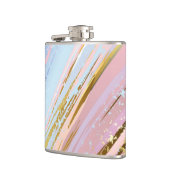 Flasques Arrière - plan rose texturé (Gauche)