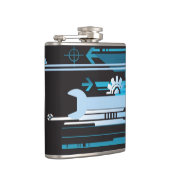 Flasques Arrière - plan tramé technique 3 (Droite)