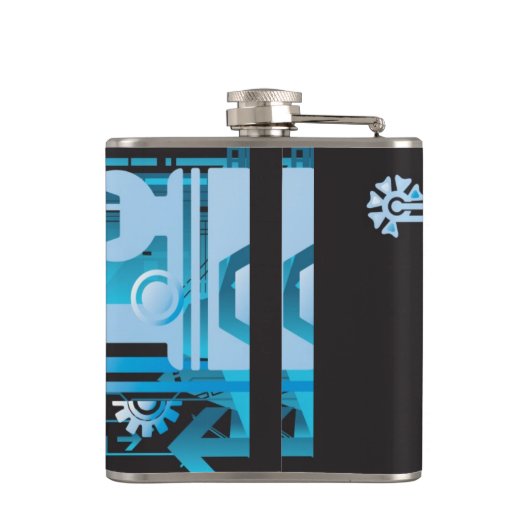 Flasques Arrière - plan tramé technique 3 (Dos)