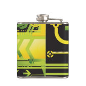 Flasques Arrière - plan tramé technique 4 (Dos)