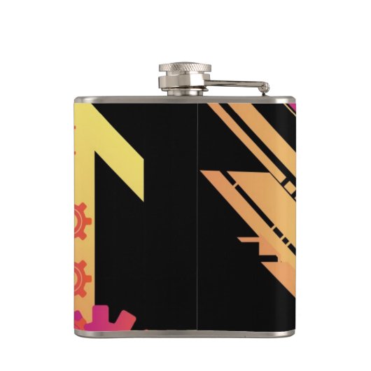 Flasques Arrière - plan tramé technique 7 (Dos)